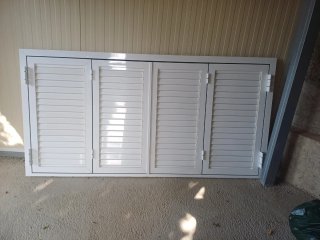 Mallorquina de aluminio blanca