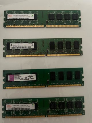Pack 4 Módulos RAM Hynix/Kingston