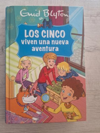 Libro los cinco viven una nueva aventura