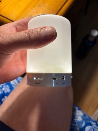 Altavoz Bluetooth Portátil Blanco