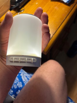 Altavoz Bluetooth Portátil Blanco