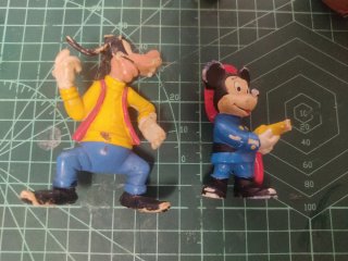 Lote Figuras Disney Mickey Goofy Donald Pluto