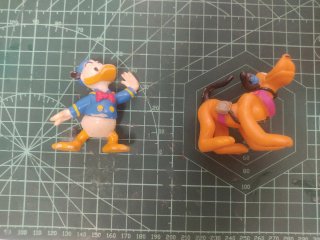 Lote Figuras Disney Mickey Goofy Donald Pluto