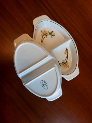 Coppia Pirofile Tognana Fiori