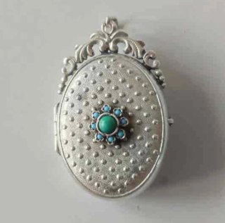 Relicario Vintage Plata de Ley