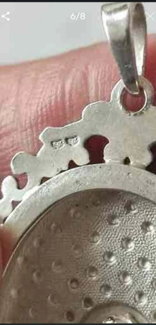 Relicario Vintage Plata de Ley