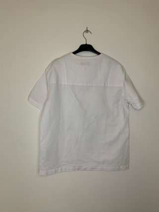 T-shirt Zara Lino Bianca Taglia M