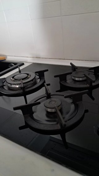 Placa de cocina gas Corberó 3 fuegos