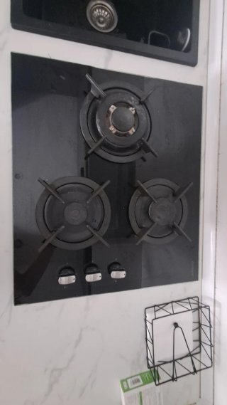Placa de cocina gas Corberó 3 fuegos
