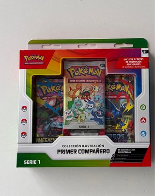 Blister Pokémon Primer Compañero Serie 1