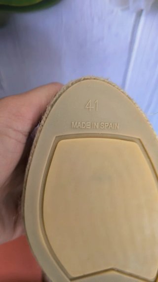 Sandalias Castañer N°41 Naranja