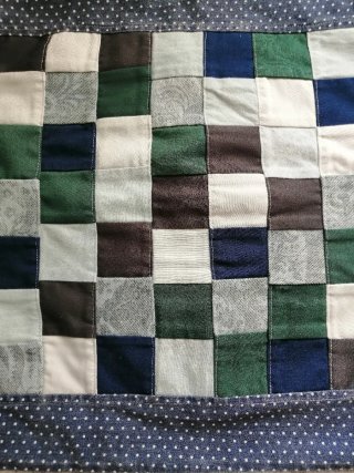 Federa cuscino patchwork