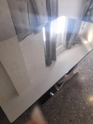 Mesa Chanel tapa espejo diseño moderno