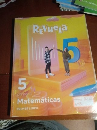 Libro texto Matemáticas primaria