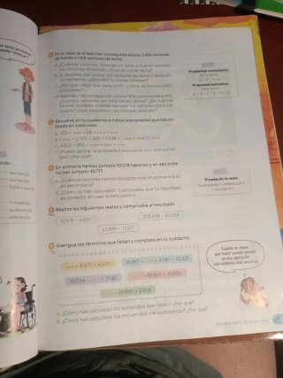 Libro texto Matemáticas primaria