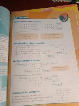 Libro texto Matemáticas primaria