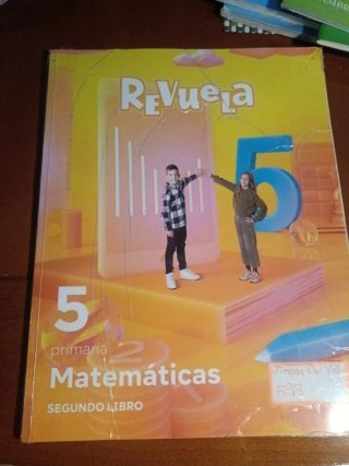 Libro texto Matemáticas primaria