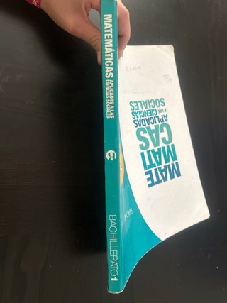 Matemáticas aplicadas a las ciencias sociales, ...