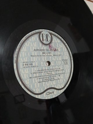 Adriano Celentano - Me, Live! Doppio LP