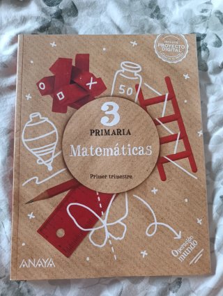 Libros matemáticas 3 primaria Anaya
