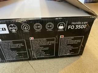 Hornillo gas Orbegozo FO 3500