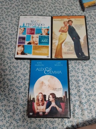 Pack 3 Películas DVD Comedia Romántica