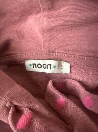2 Sudaderas Noon Talla S Rosa y verde