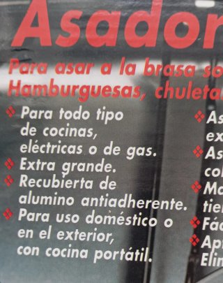 Asador Barbacoa Continente