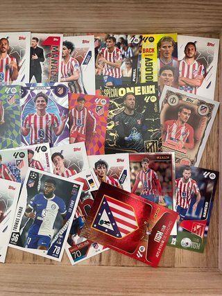 Lotto carte Atletico Madrid