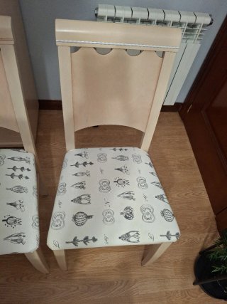 Juego de 4 sillas de comedor