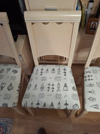 Juego de 4 sillas de comedor
