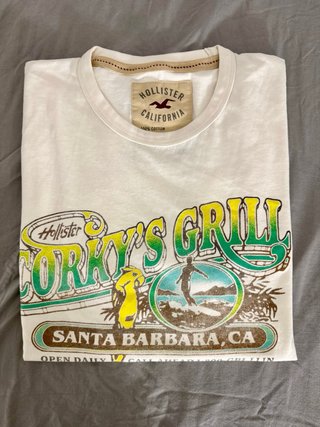 Camiseta Hollister Corky's Grill Santa Barbara