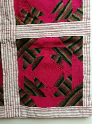 Federa cuscino divano patchwork