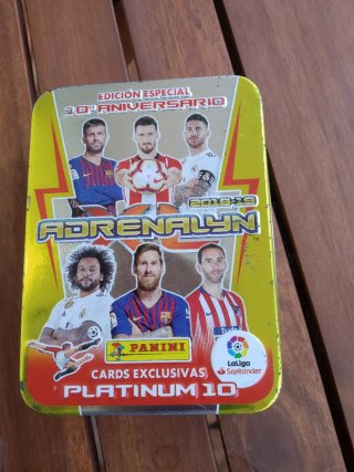 2 Cajas Adrenalyn Metálicas + Cromos