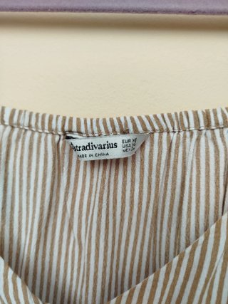 Blusa de tirantes a rayas
