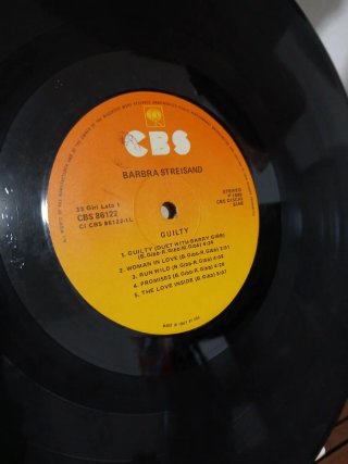 Barbra Streisand - Guilty LP