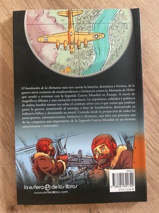 Comic El bombardeo de la Alemania nazi