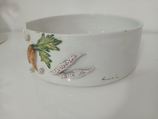 Portapiatti Ceramica Luciani Vintage