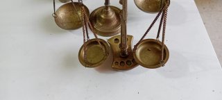 Dos balazas con varias pesas