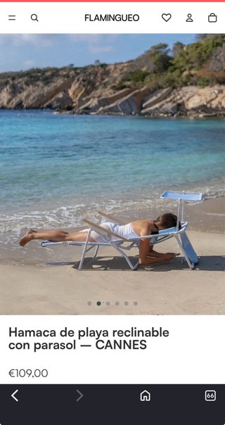 Silla ,hamaca,tumbona Playa Reclinable con Parasol