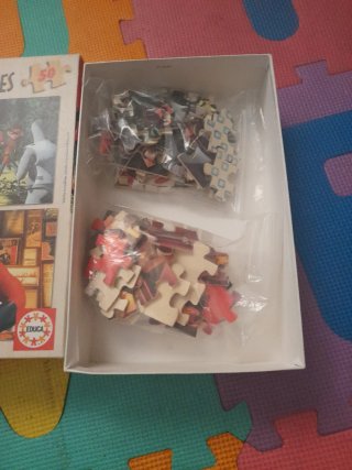 Puzzle Los Increíbles 50 piezas Disney Pixar