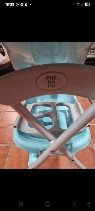Bañera bebé anatómica plegable