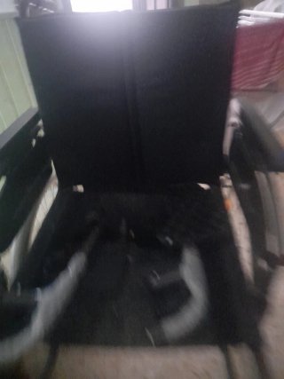 Silla de ruedas plegable