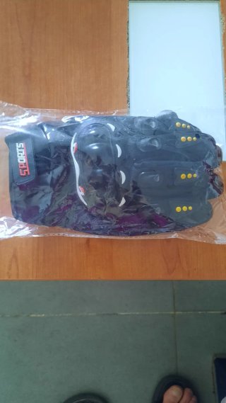 Guantes Moto Verano/Primavera Negros y Rojos