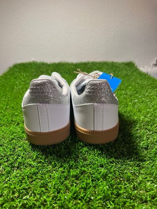 Adidas Samba Glitter silver Talla 38 Plateadas