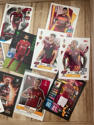 Lotto carte AS Roma Calciatori Panini