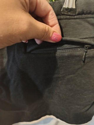 Shorts KIX negros con estampado geométrico talla L