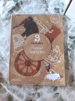 Libro ciencias sociales 3 primaria Ed Anaya
