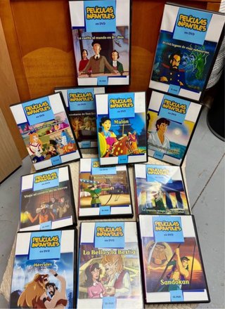 12 Películas Infantiles DVD Colección