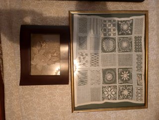 Lote labores textiles finales S.XIX